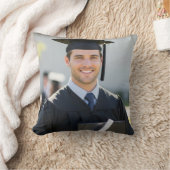 Personalized Graduation Photo Keepsake Memory Gift クッション (ブランケット)