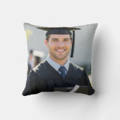 Personalized Graduation Photo Keepsake Memory Gift クッション (裏面)