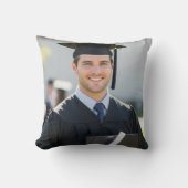 Personalized Graduation Photo Keepsake Memory Gift クッション (正面)