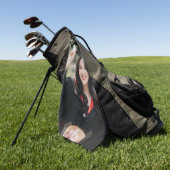 Personalized Graduation Photo Keepsake Memory Gift ゴルフタオル (グリーン)