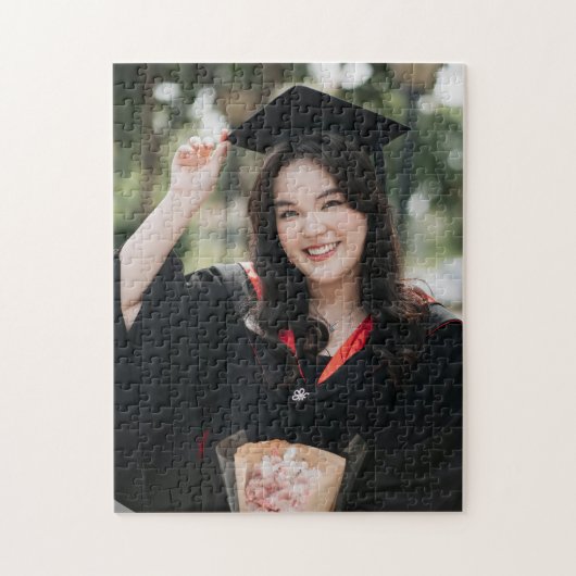 Personalized Graduation Photo Keepsake Memory Gift ジグソーパズル (縦)