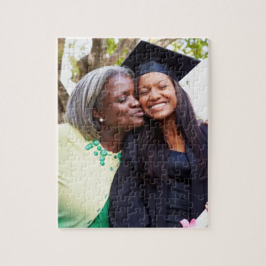Personalized Graduation Photo Keepsake Memory Gift ジグソーパズル (縦)