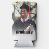 Personalized Graduation Photo Keepsake Memory Gift スリム缶クーラー (裏面)