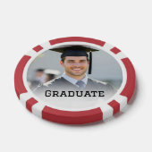 Personalized Graduation Photo Keepsake Memory Gift ポーカーチップ (シングル)