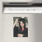 Personalized Graduation Photo Keepsake Memory Gift マグネット (インサイチュ (食洗機))