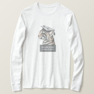 Personalized Graduation T-Shirt | Tiger Grad Tシャツ
