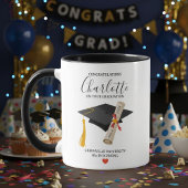 Personalized Graduation University Graduates マグカップ