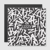 Personalized Graffiti Name Pattern — Custom Urban (正面/裏面)