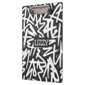 Personalized Graffiti Name Pattern — Custom Urban クリップボード (左)