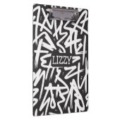 Personalized Graffiti Name Pattern — Custom Urban クリップボード (右)