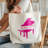 Personalized Grand Piano トートバッグ