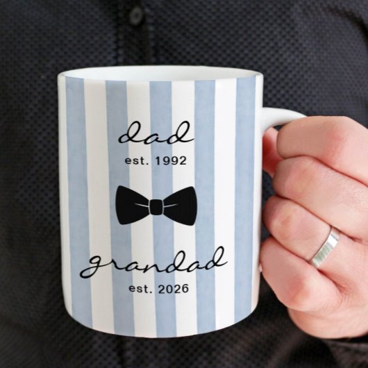 Personalized Grandad Mug Gift コーヒーマグカップ