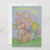 Personalized Granddaughter's Easter Greeting Card シーズンカード (正面)