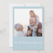 Personalized Grandfather's Day Card カード (正面)