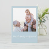Personalized Grandfather's Day Card カード (スタンド正面)