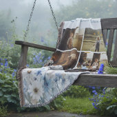 Personalized Grandkids Collage スローブランケット