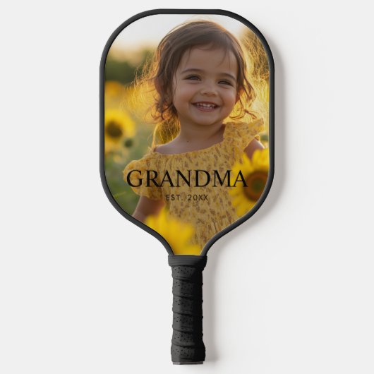 Personalized Grandma ピックルボールラケット (正面)