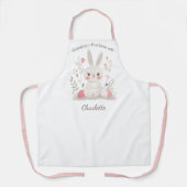 Personalized Grandma Easter Apron – First Easter エプロン (正面)