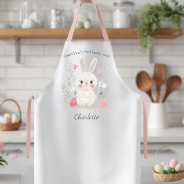 Personalized Grandma Easter Apron – First Easter エプロン