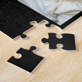 Personalized Grandma, Grandpa and Grandkids Photo ジグソーパズル (側面)