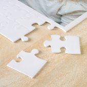 Personalized Grandma, Grandpa and Grandkids Photo ジグソーパズル (側面)