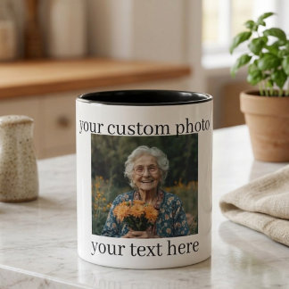 Personalized Grandma Mug Custom Photo Gift マグカップ