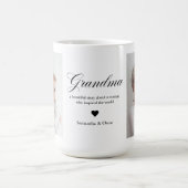 Personalized Grandma Photo Mug Custom Grandmother  コーヒーマグカップ (中央)