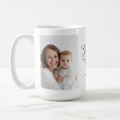 Personalized Grandma Photo Mug Custom Grandmother  コーヒーマグカップ (左)