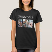 Personalized Grandma Photo Tシャツ (正面)