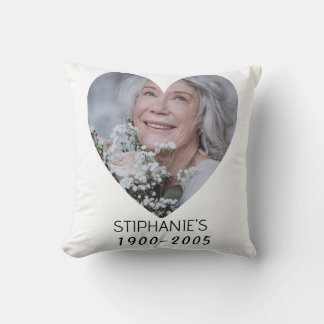 Personalized Grandma Pillow – Photo, Name & Year  クッション