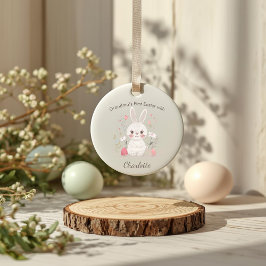 Personalized Grandma’s First Easter  オーナメント