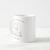 Personalized Grandma’s First Easter Mug コーヒーマグカップ (正面左)