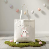 Personalized Grandma’s First Easter Tote Bag トートバッグ