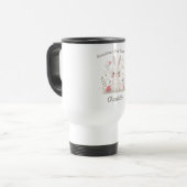 Personalized Grandma’s First Easter Travel Mug トラベルマグ (正面左)