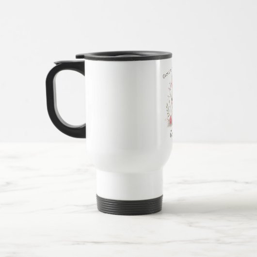Personalized Grandma’s First Easter Travel Mug トラベルマグ (左)