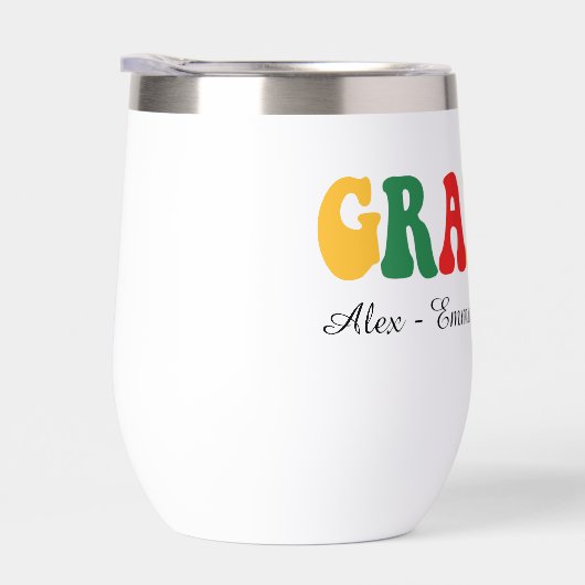 Personalized Grandpa Gift with Grandkids’ Names (右面)