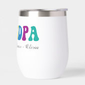 Personalized Grandpa Gift with Grandkids’ Names (左面)