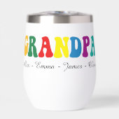 Personalized Grandpa Gift with Grandkids’ Names (正面)