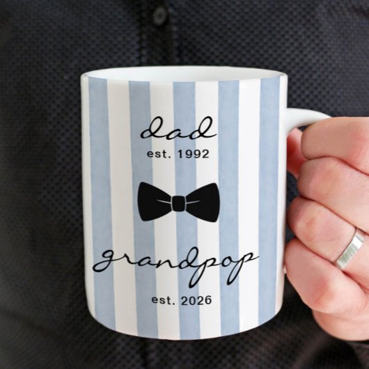Personalized Grandpop Mug Gift コーヒーマグカップ