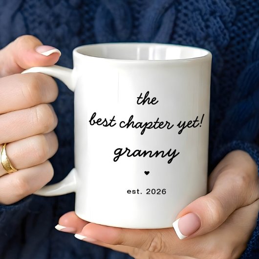 Personalized Granny Mug Best Chapter Yet コーヒーマグカップ