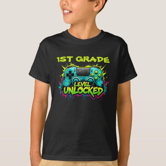 Personalized Graphic Kid T-shirt - Back To School Tシャツ (正面)