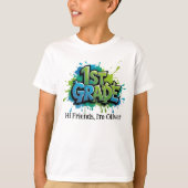 Personalized Graphic Kid T-shirt - Back To School Tシャツ (正面)