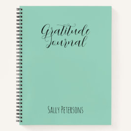 Personalized Gratitude Journal | Custom Name Daily ノートブック