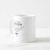 Personalized Great Allergist Quote コーヒーマグカップ (正面左)