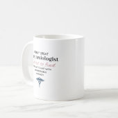 Personalized Great Anesthesiologist Quote コーヒーマグカップ (正面左)