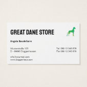 Personalized Great Dane Store  (裏面)