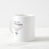 Personalized Great Dermatologist Quote コーヒーマグカップ (正面左)