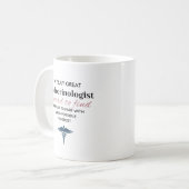 Personalized Great Endocrinologist Quote コーヒーマグカップ (正面左)
