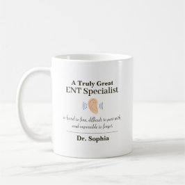 Personalized Great ENT Specialist  コーヒーマグカップ
