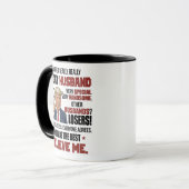 Personalized Great Husband Mug | Custom Name マグカップ (正面左)